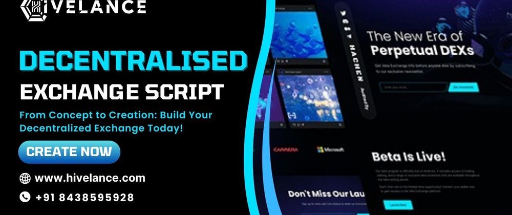 Cover image for Build Your Own Decentralized Exchange: A Step-by-Step Guide with DEX Script