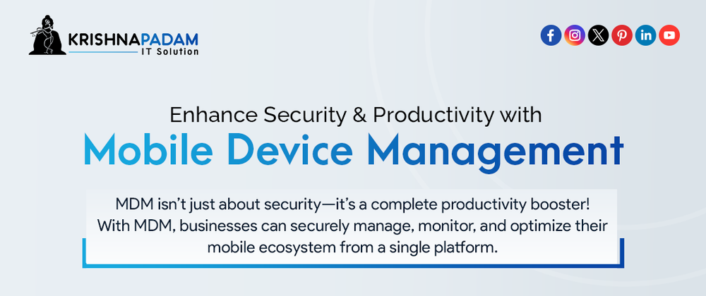 Cover image for Enhance Security & Productivity with Mobile Device Management System