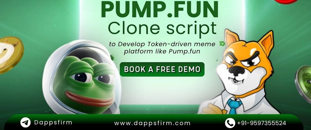 Cover image for Custom Pump.fun Clone Software for Tailored Meme Coin Experiences