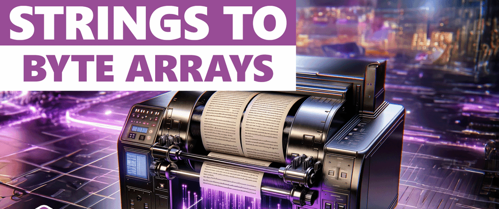 Cover image for How to Convert a String to Byte Array in C#: Encoding and Decoding Simplified