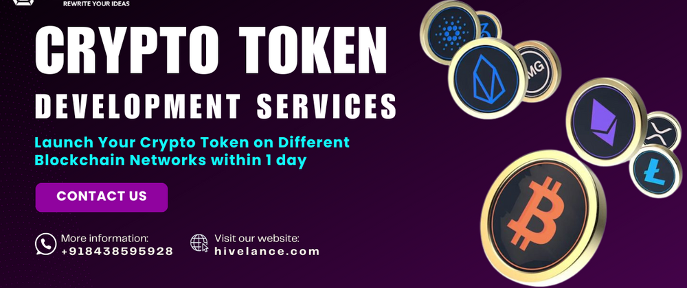 Cover image for Token Development Company - Deploy Your Token Across Multiple Blockchains in Just 24 Hours