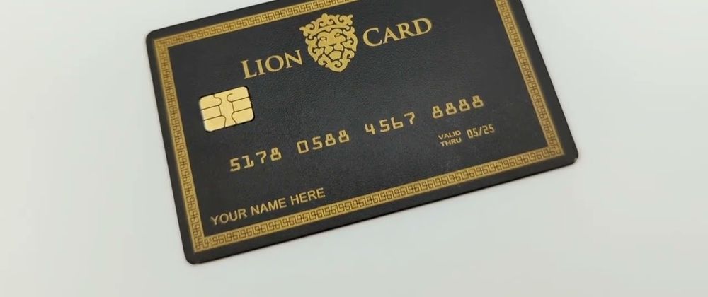 Cover image for gold credit card