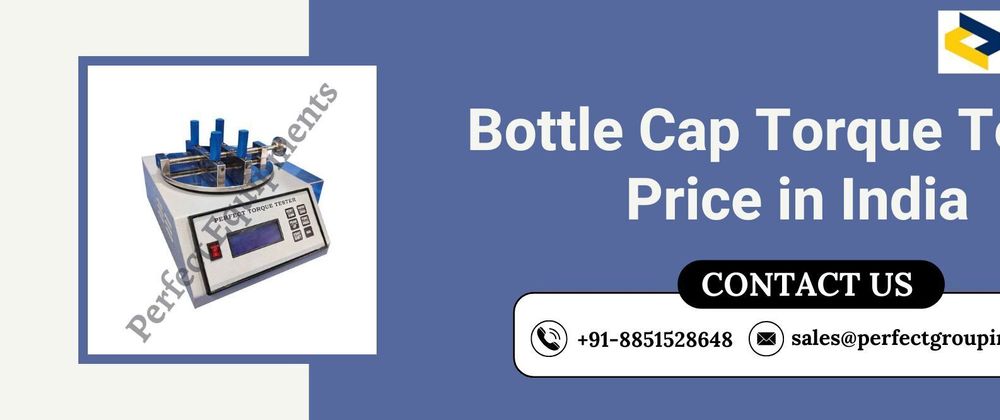 Cover image for Bottle Cap Torque Tester Price in India