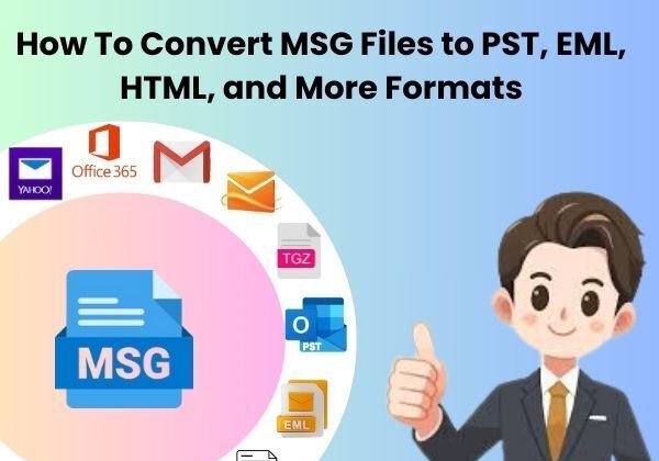 Cover image for How To Convert MSG Files to PST, EML, HTML, and More Formats